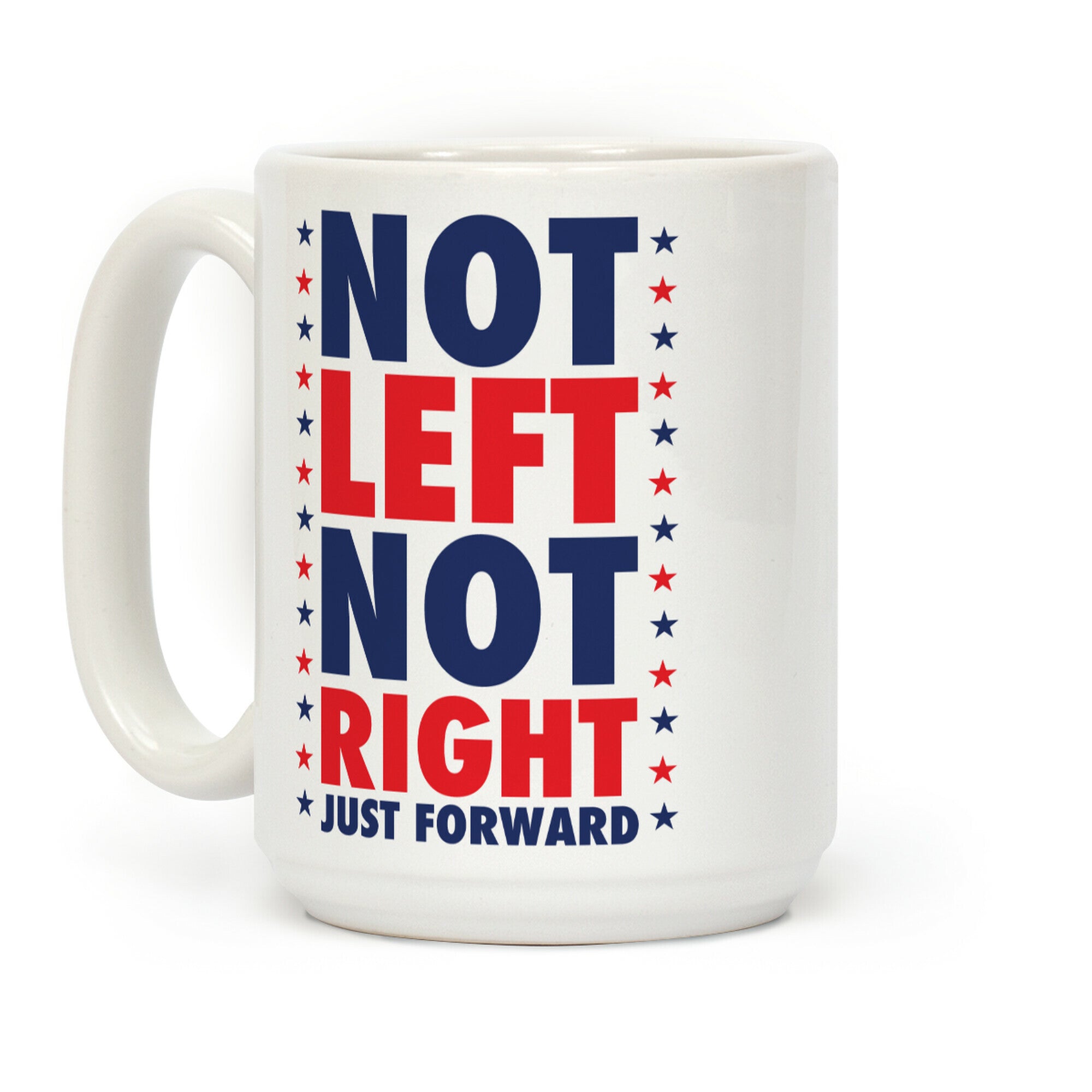 Not Left Not Right Coffee Mug